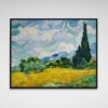 TRANH-DANH-HOA-VAN-GOGH-Wheat-Field-with-Cypresses