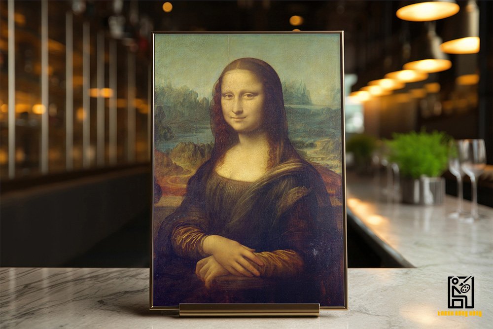 TRANH CHAN DUNG MONA LISA 1