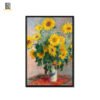 TRANH DANH HỌA CLAUDE MONET Bouquet of Sunflowers