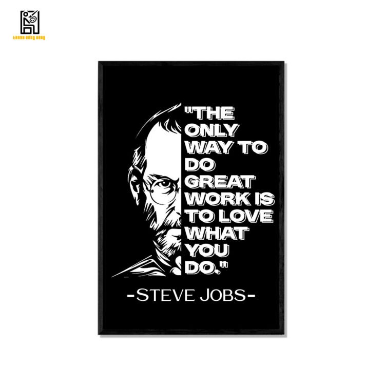 TRANH ĐỘNG LỰC STEVE JOBS